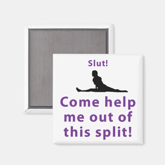 Kom me uit deze kloof helpen. magneet (Voorkant / Achterkant)