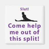 Kom me uit deze kloof helpen. magneet (Voorkant)