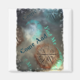 Kom me zoeken magneet