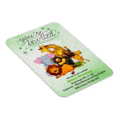 Kom mee aan de uitnodiging van de partij Safari Magneet (Rechterzijde)