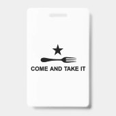 Kom mee. badge (Achterkant)