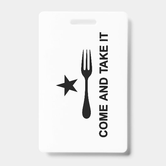 Kom mee. badge (Voorkant)