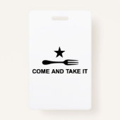 Kom mee. badge (Achterkant)