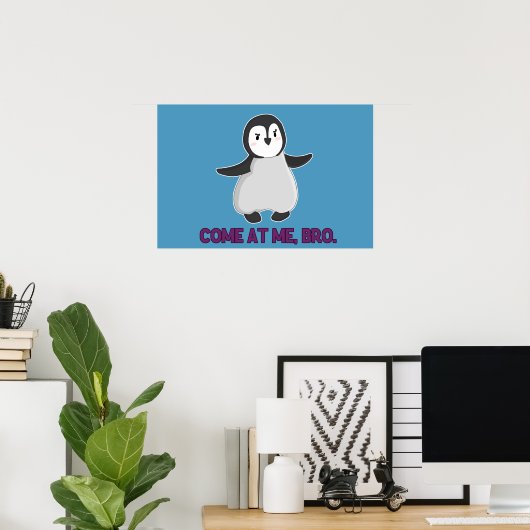 Kom mee, Bro Penguin poster (Thuiskantoor)