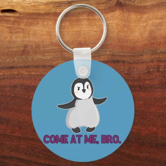 Kom mee, Bro Penguin sleutelhanger (Voorkant)