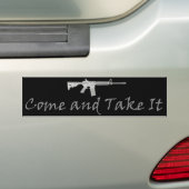 Kom mee. bumpersticker (Op auto)
