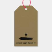 Kom mee! De veldslag van de staat Texas Cadeaulabel (Achterkant)
