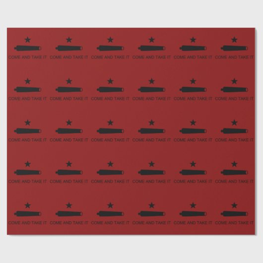 Kom mee! De veldslag van de staat Texas Cadeaupapier (Vlak)