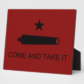 Kom mee! De veldslag van de staat Texas Fotoplaat (Zijkant)