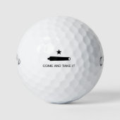 Kom mee! De veldslag van de staat Texas Golfballen (Voorkant)
