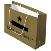 Kom mee! De veldslag van de staat Texas Groot Cadeauzakje (Voorkant Gekanteld)