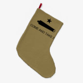 Kom mee! De veldslag van de staat Texas Grote Kerstsok (Voorkant (Hangend))