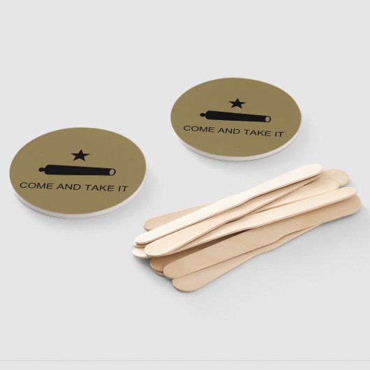 Kom mee! De veldslag van de staat Texas Handwaaier (Niet-gemonteerd)