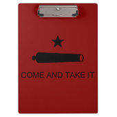 Kom mee! De veldslag van de staat Texas Klembord (Voorkant)