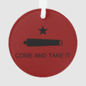 Kom mee! De veldslag van de staat Texas Ornament (achterkant)