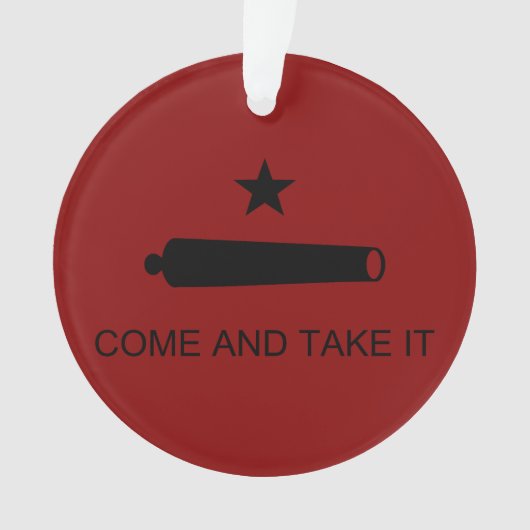 Kom mee! De veldslag van de staat Texas Ornament (voorkant)