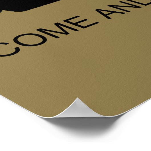 Kom mee! De veldslag van de staat Texas Poster (Hoek)