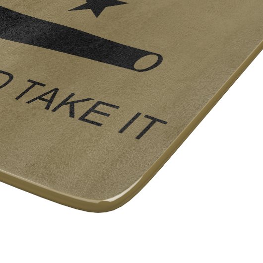 Kom mee! De veldslag van de staat Texas Snijplank (Hoek)