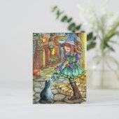 Kom mee met Kat Briefkaart (Staand voorkant)