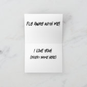 Kom mee met mijn groet kaart (Binnen)