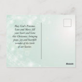 Kom mee naar Adore Him Matthew 2:2 Bijbelkerkerst Briefkaart (Achterkant)