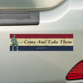 Kom mee naar de Bumpersticker (Op auto)