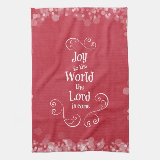 Kom mee naar de wereld. theedoek (Verticaal)