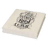 Kom mee naar de wereldheer Kom religieuze kalligra Rubberstempel (Stempel)