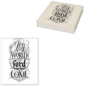 Kom mee naar de wereldheer Kom religieuze kalligra Rubberstempel (Gestempeld)