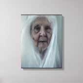 Kom mee naar een granny spooky halloween poster canvas afdruk (Voorkant)