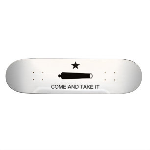 Kom mee naar Texas Flag Battle Battle Gonzales Skateboard