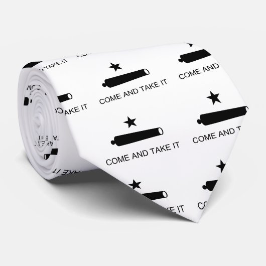 Kom mee naar Texas Flag Stropdas (Opgerold)