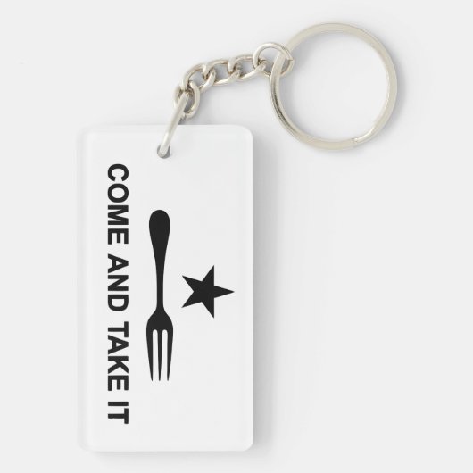 Kom mee. sleutelhanger (achterkant)