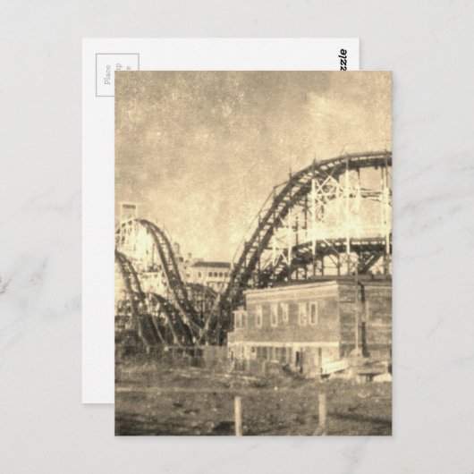 Kom mee spelen briefkaart (Voorkant / Achterkant)