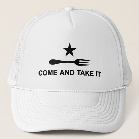 Kom mee. trucker pet (Voorkant)