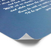 KOM MEE VLIEGEN MET MIJN GEDICHT POSTER (Hoek)