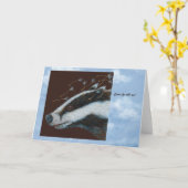 Kom mee vliegen met mijn kaart (Gele Bloem)