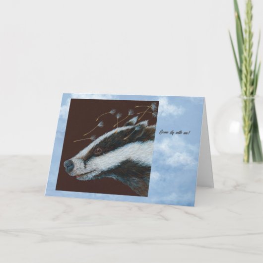 Kom mee vliegen met mijn kaart (Voorkant)