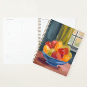 Kom met fruit aquarel schilderij planner (Display)