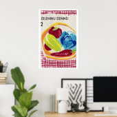 Kom met Groenten - Luciferdoosje Print - Esthetisc (Thuiskantoor)