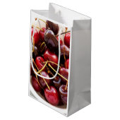 kom met kersen klein cadeauzakje (Achterkant Gekanteld)
