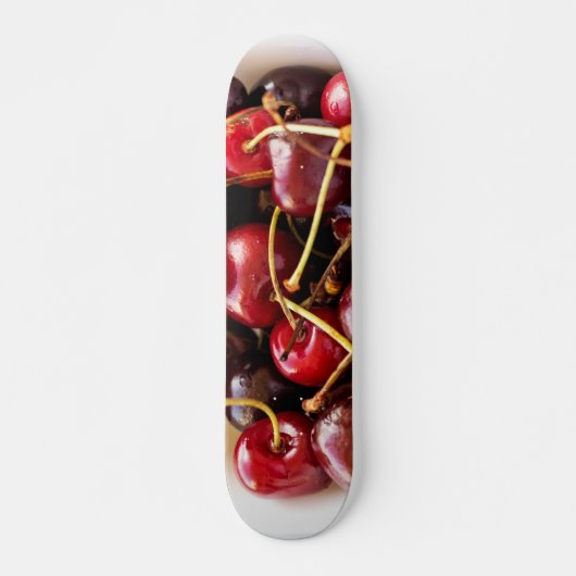 kom met kersen persoonlijk skateboard (Voorkant)