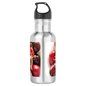 kom met kersen waterfles (Achterkant)