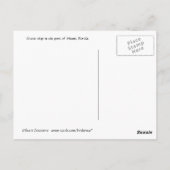 Kom met me kruipen! briefkaart (Achterkant)