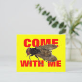 Kom met me mee. briefkaart (Staand voorkant)