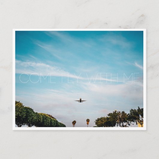 Kom met me mee. briefkaart (Voorkant)