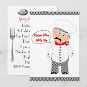 Kom met me mee met een leuk design kaart (Voorkant / Achterkant)