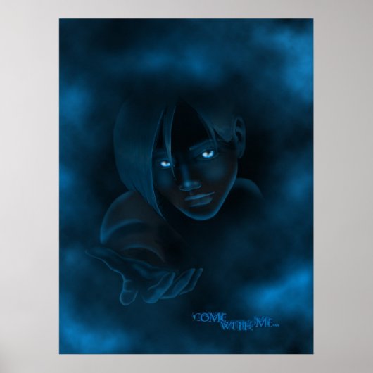 Kom met me mee poster (Voorkant)