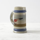 'Kom met me mee' Stein Bierpul (Voorkant links)