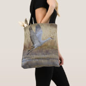 Kom met me vliegen Sandhill Crane Tote Bag (Dichtbij)